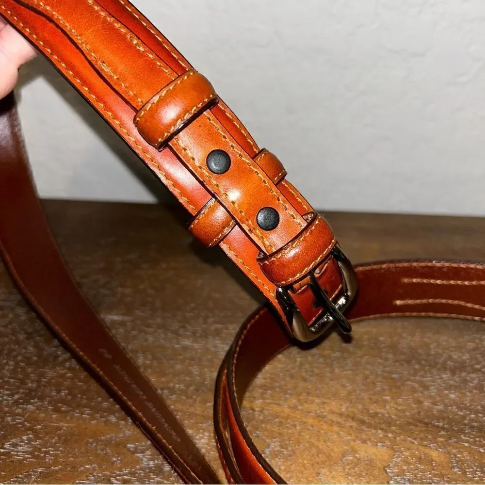 Belts.com Leather Buckle Belt